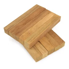Teak Wood Pen Blank, 3/4" x 3/4" x 5", Pack of 10, Legacy Woodturning