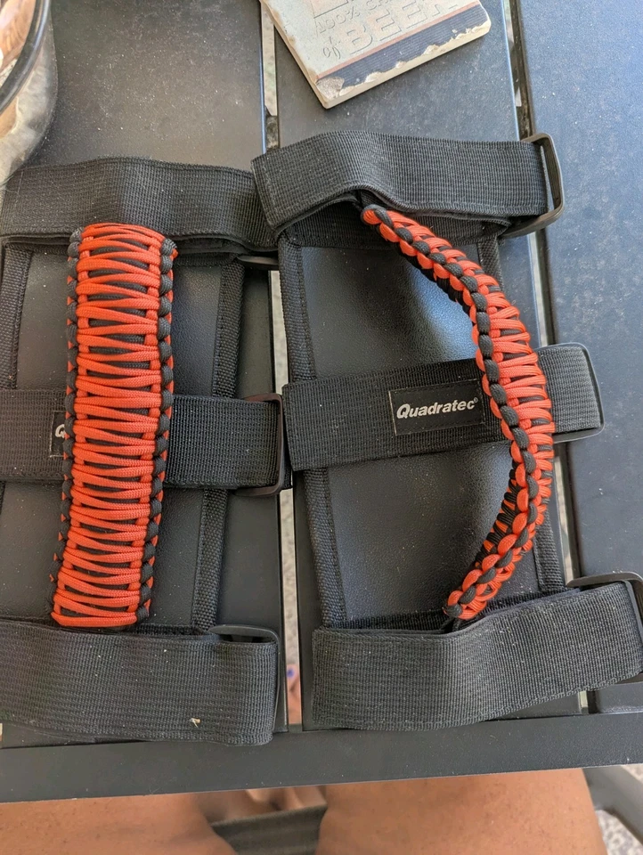 Manijas de agarre Quadratec naranja Foto 2 de 3