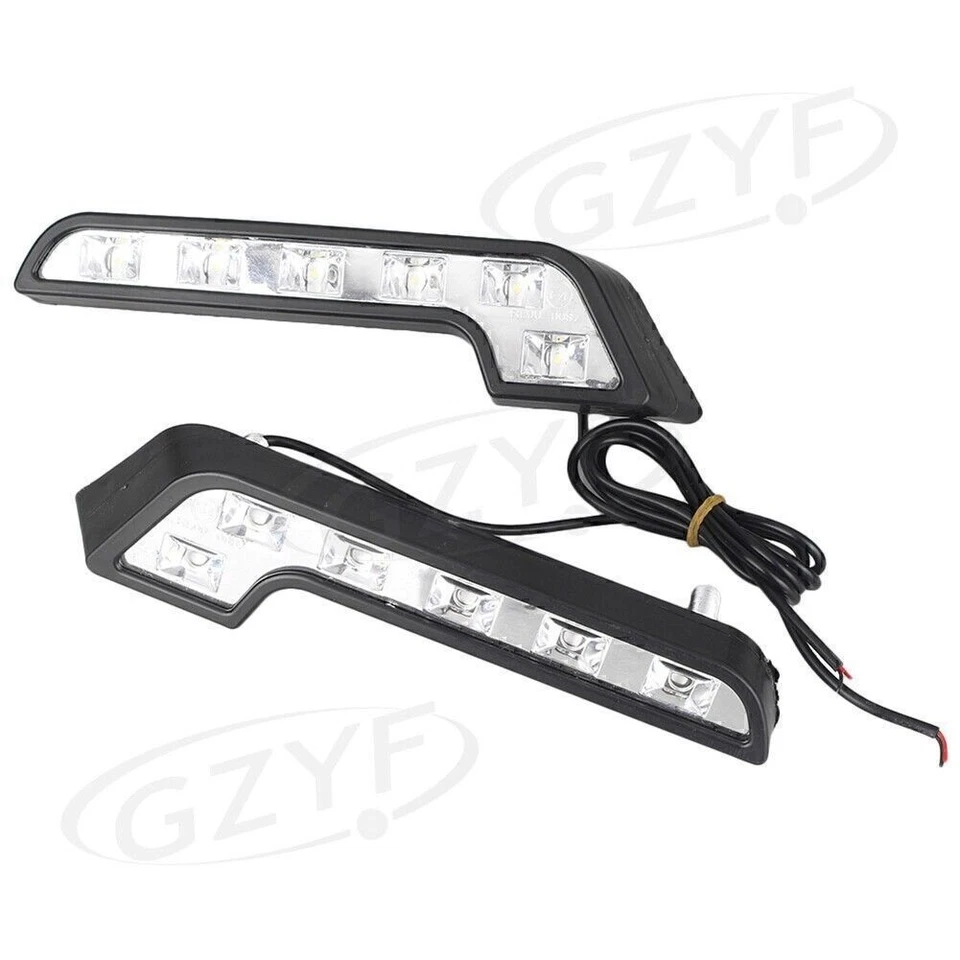Luz de circulación diurna LED DRL faros antiniebla indicador apto para Mercedes-Benz B250 C400 EE. UU. Foto 3 de 4