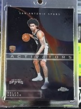 DYLAN HARPER 2025 Topps Chrome Basketball ACTIVATORS Insert Rookie Card #AC-12