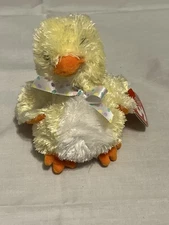Beanie Baby Of The Month (2004 Peepers The Duck) With Tags And Stamp Of Animal