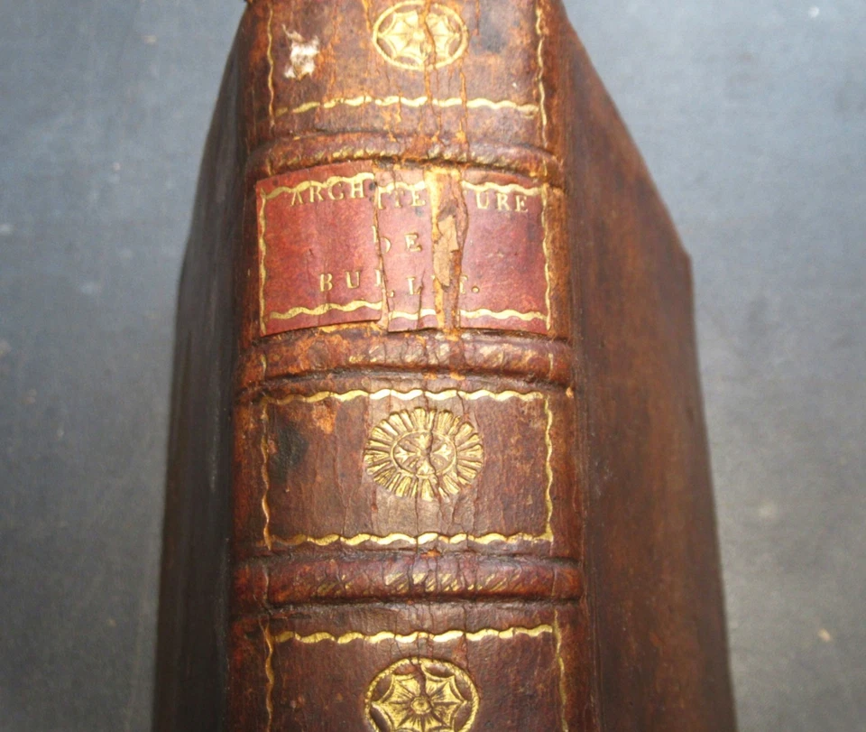 Bullet: Architecture pratique. Chez Didot 1792. 16 Planches dépliantes + Dessins - Photo 3/4