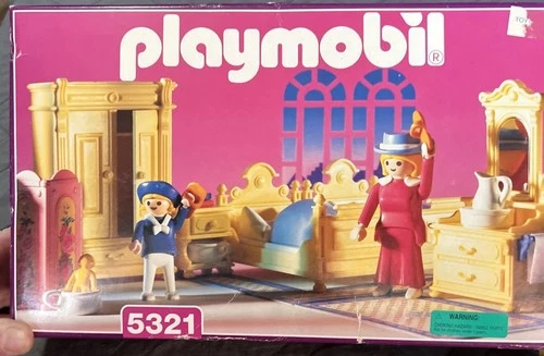 PLAYMOBIL 5321 Victorian Mansion Master Bedroom 1995 NIB