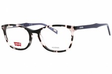 LEVIS LV 5026 HKZ Eyeglasses Violet Havana Frame 52mm