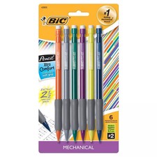 6pk Xtra Comfort 0.7mm Mechanical Pencils, Student & Teacher School Supplies