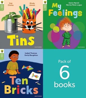 Oxford Reading Tree Green Sparks: Level 1 LEVEL 1 PACK of 6 by Baker Paperback B