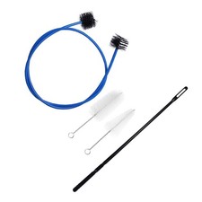 4 Pcs/set Trumpet Care Kit Brass Instrument Cleaning Brushes Rod
