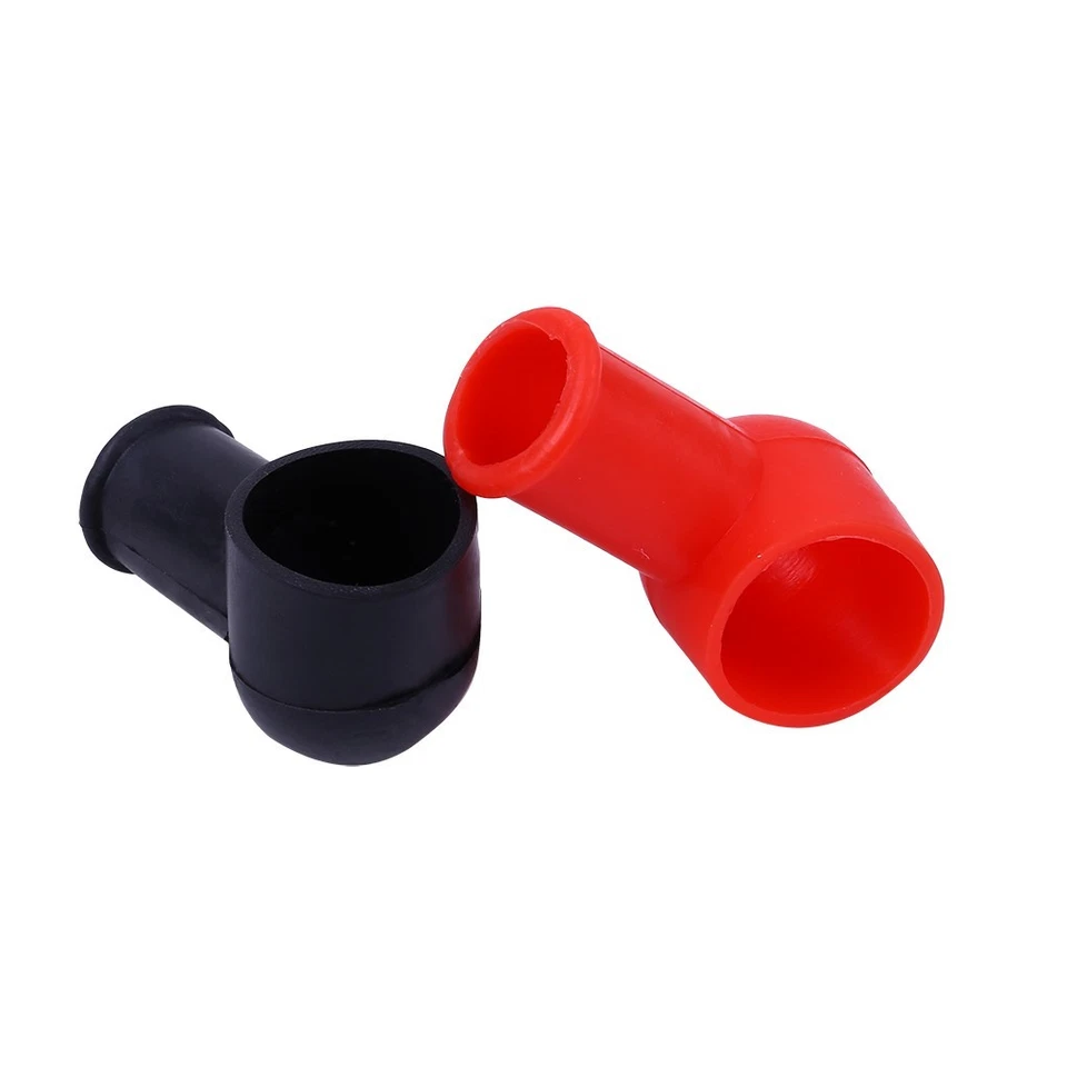 2pcs Car Battery Terminal Cover Positive Insulating Protection Cap Equipments - Image 4 of 4