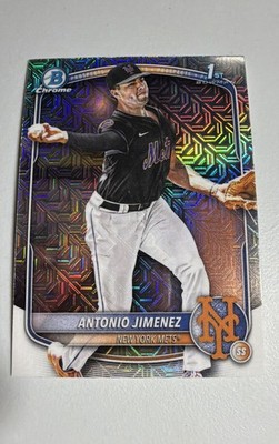 2025 Bowman Draft - Chrome Antonio Jimenez #BDC-56 Mojo Refractor (RC)