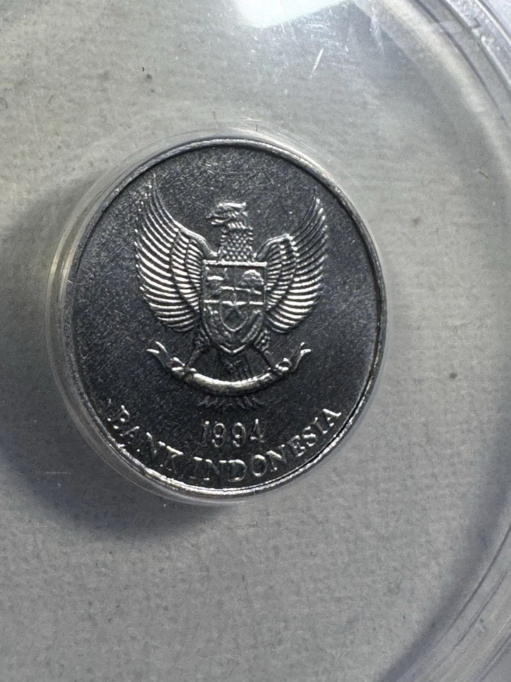 1994 Indonesia 25 Rupiah Graded MS 66 by ANACS - Image 2 of 4