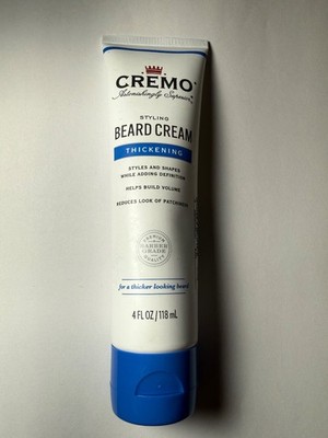Cremo Styling Beard Cream Thickening Builds Volume 4 fl oz Sealed