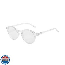 ZENOTTIC Reading Glasses Blue Light Blocking Round Glasses for Men Women Magn