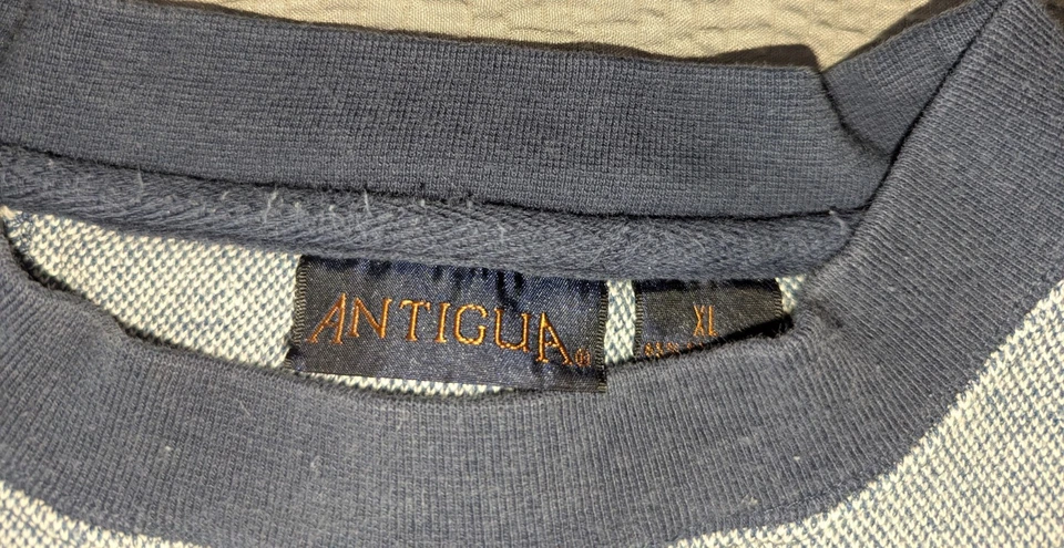 Suéter Rose Bowl Vintage Antigua University of Michigan 1998 Foto 3 de 3