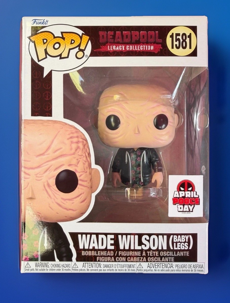 Funko Pop! Vinyl Wade Wilson 1581 April Pools Day Event Sticker