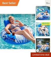Pool Floats for Adult,53 450lb Heavy Duty River Tubes for Floating River Tub...