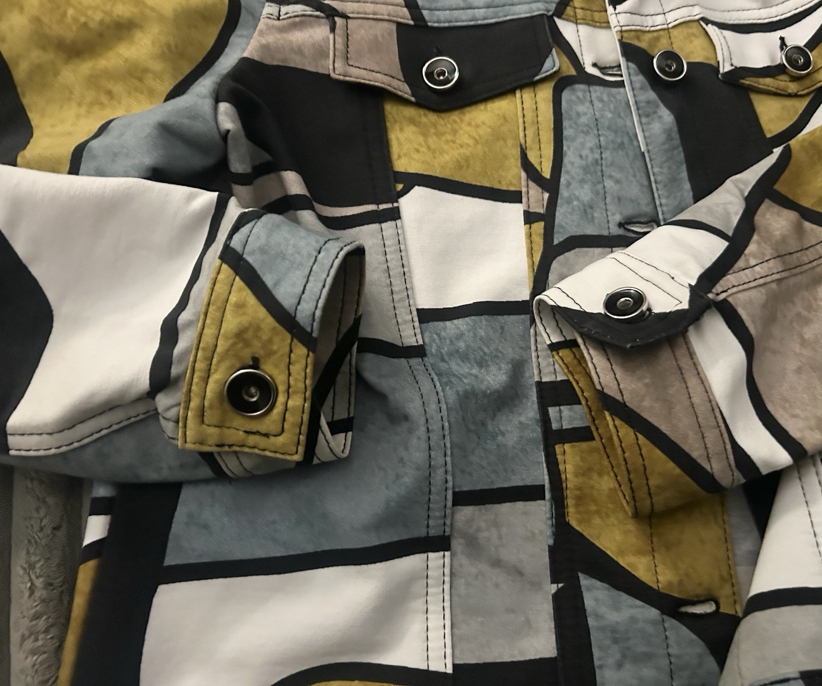 Simply Art by Dolcezza  Button Jacket Size Large … - image 6