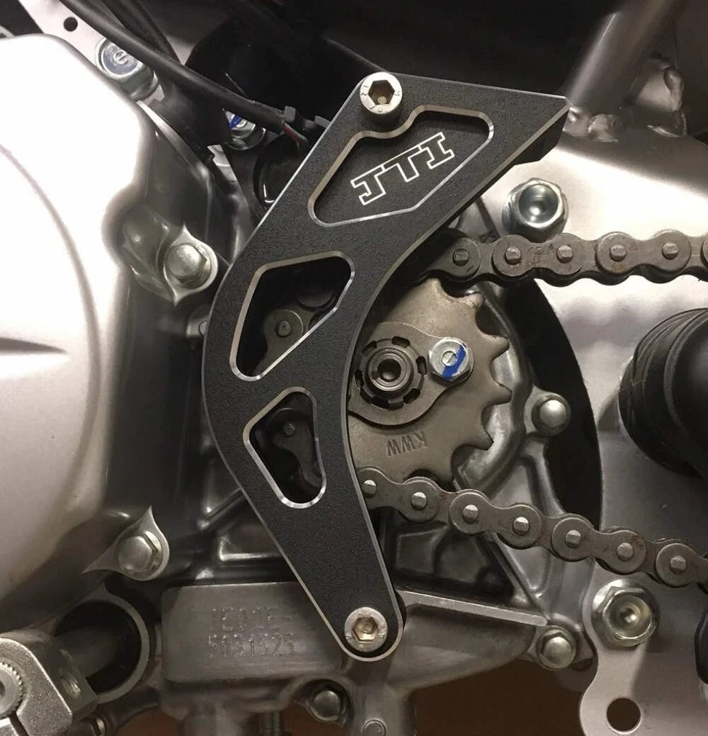 Honda CRF110 JTI Billet Aluminum Front Sprocket Cover Guard - USA Made! CRF 110