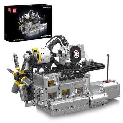 Mould King 10214 Wankel Engine Motor That Runs Building Block Toy Construction