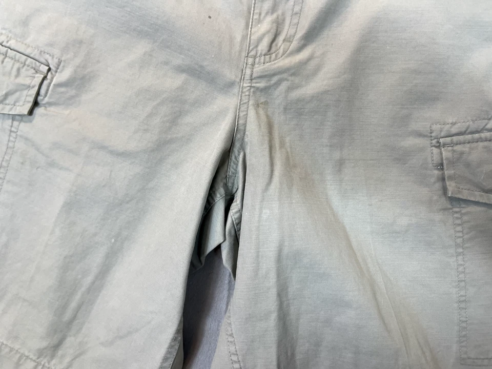 STRUCTURE CLOTHING Cargo Shorts 34 Khaki TWILL 4-Pocket Men's Hiking Work - Image 4 of 4