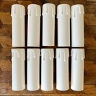 85mm x 23mm Candle Drip Sleeve Tube Plastic Chandelier Wall Light Lamp Sconce B