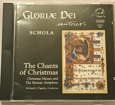 The Chants of Christmas Masses and The Marian Antiphons CD 