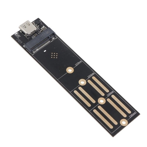 M.2 NVME to USB 3.1 Hard Drive Adapter Card with TypeC to USB 3.0 Cable - Picture 6 of 8