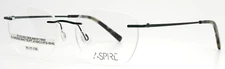 ASPIRE Dream Green Matte Unisex Square Rimless Eyeglasses 51-17-135 B:39.5