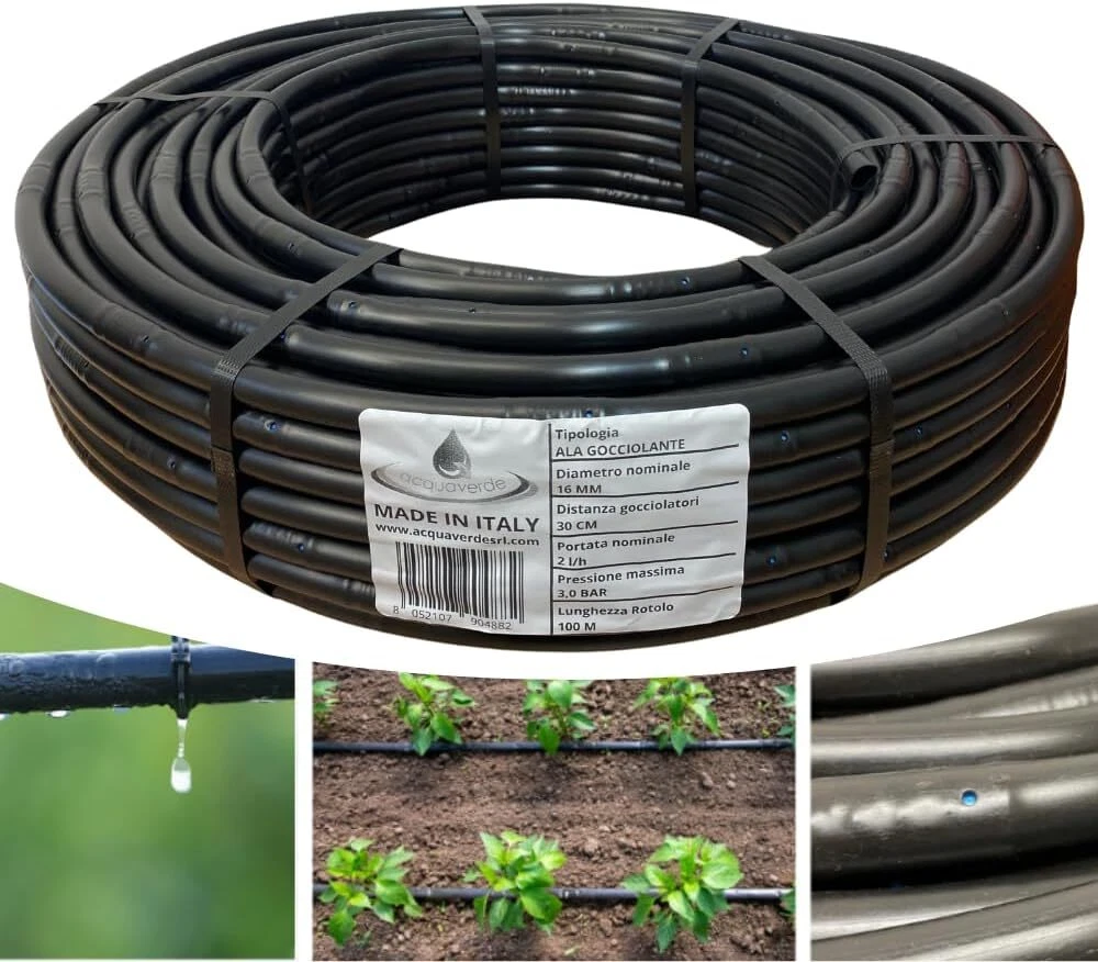 H2G Tubo Da Giardino Leggero – 7,6 Metri, Facile Da Maneggiare