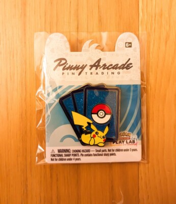 PAX West 2022 Pokémon Play Lab Pikachu Pin Pokemon Pinny Arcade