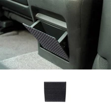 Carbon Fiber Rear Center Storage Panel Cover Trim For Acura TL 2004-2008