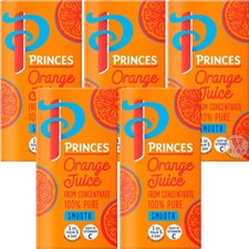 Princess Orange & Apple Juice Refreshing 200ml From Concentrate 100% Summer