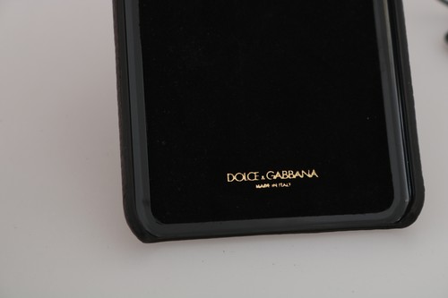 DOLCE & GABBANA Phone Case Cover Brown Cowboy Leather Patch iPhone 7 Plus $300 - Picture 4 of 6