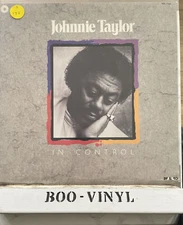 JOHNNIE TAYLOR “IN CONTROL” MALACO LP 1988 SOUL FUNK NM / EX