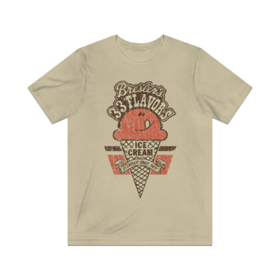 Bresler's 33 Flavors 1927 Vintage Men's T-Shirt