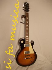 DE SALVO chitarra elettrica copia Gibson Les Paul Sunburst per Jazz Pop Rock