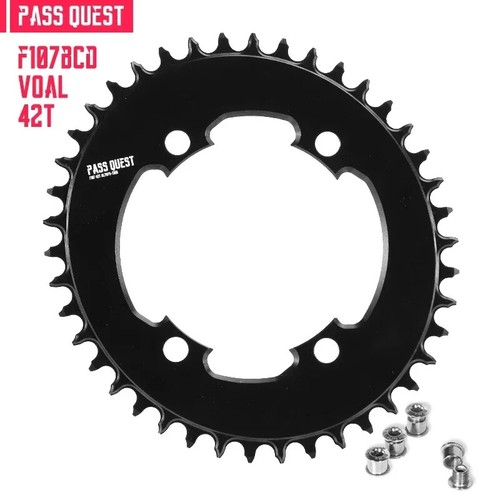 F107BCD Road Bike Chainring Round Oval 42-58 Teeth Support Chainwheel - Picture 9 of 42