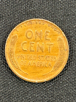 RARE 1942 Lincoln Wheat Penny Coin No Mint Mark Great Circulated