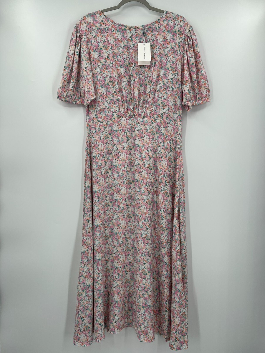 beline midi dress Faithfull The Brand Beline Midi Dress Vionettte Floral