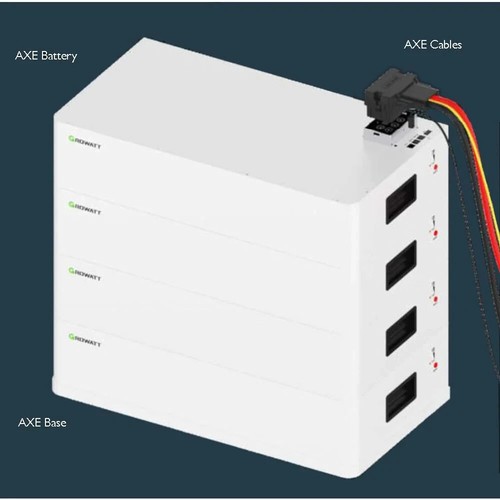 Growatt AXE LV 5.0L 5kwh Modular Battery with Cable and Base - Picture 10 of 10