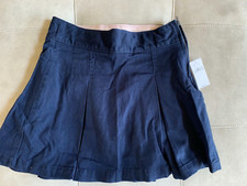 GAP School Uniform Pleated Navy Skirt Skort Girls size 7 NWT