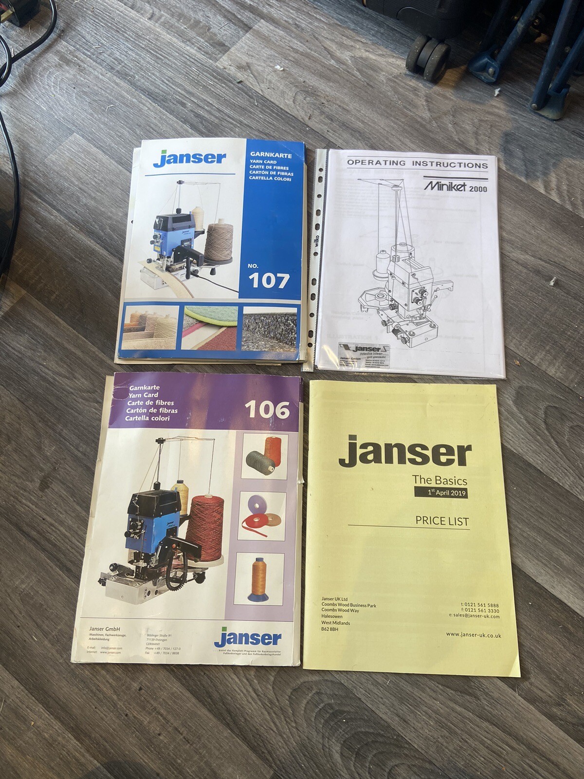 Janser MINIKET 2000 CARPET WHIPPING MACHINE eBay