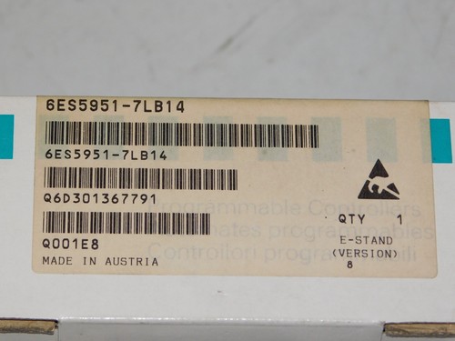 Nuovo Siemens 6ES5951-7LB14 Simatic S5 alimentatore 115/220 V AC Made Austria - Foto 5 di 5