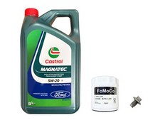 Genuine Ford Focus Ecoboost 1.0L 2014  Oil, Filter & Sump Plug Service Kit