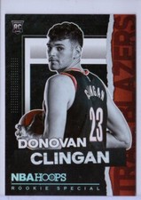 2024-25 NBA Hoops Rookie Special Holo #3 Donovan Clingan RC - Trail Blazers