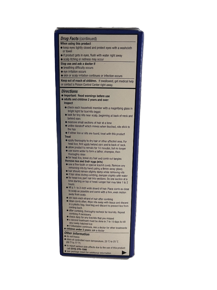 Jumbo 8 oz Rite Aid Lice Killing Shampoo for Human UseMax Strength exp 6/26 13z eBay