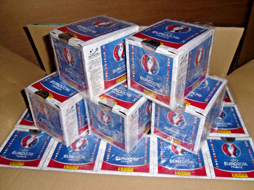 10 x PANINI UEFA EURO 2016 Francia EXHIBICIÓN - 500 PAQUETES SELLADOS - 2500 PEGATINAS - Imagen 6 de 6