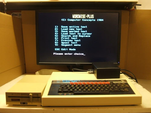 BBC Micro Video converter. SVGA output (with input cable) for LCDs etc