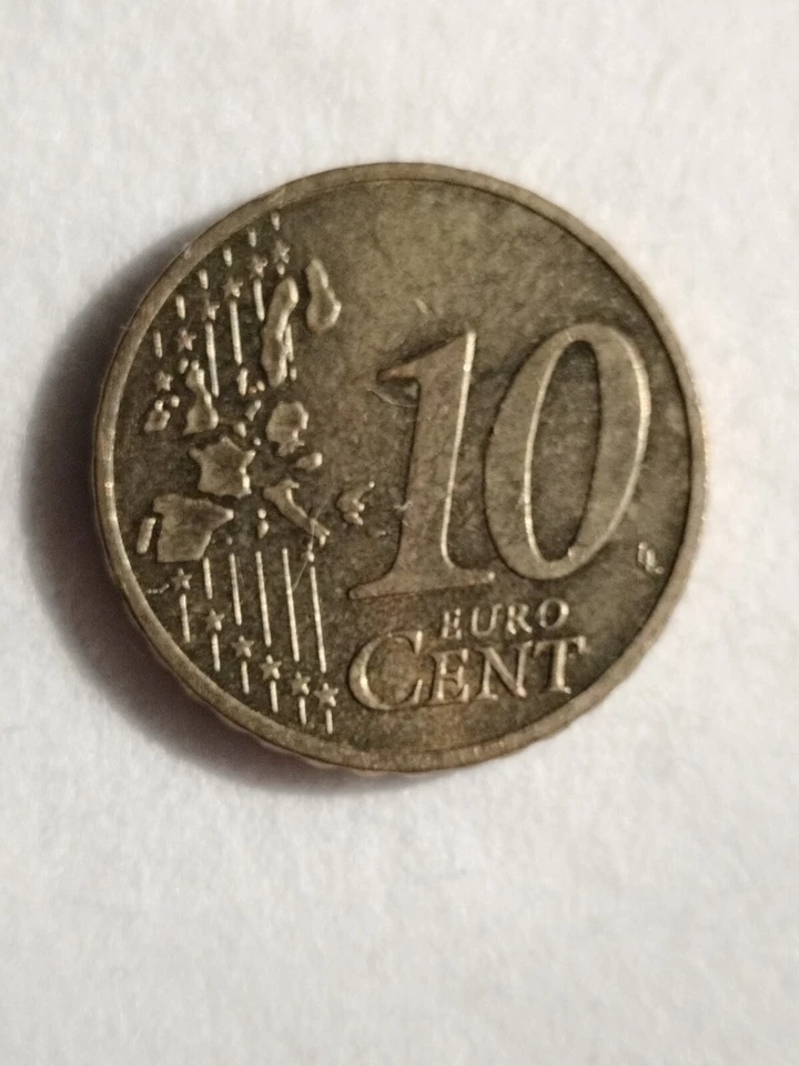 2002 D German 10 Cent Euro In Prestine Condition. 1st Edition. - Image 2 of 4