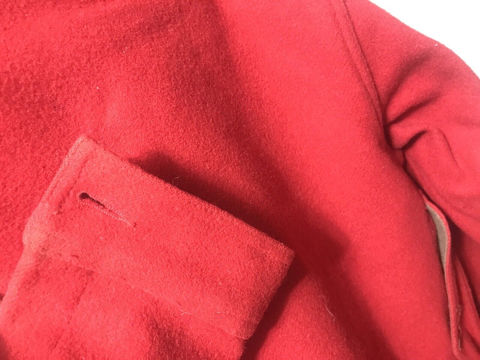 PENDLETON Mackinaw Cruiser 100% wool vintage red … - image 11