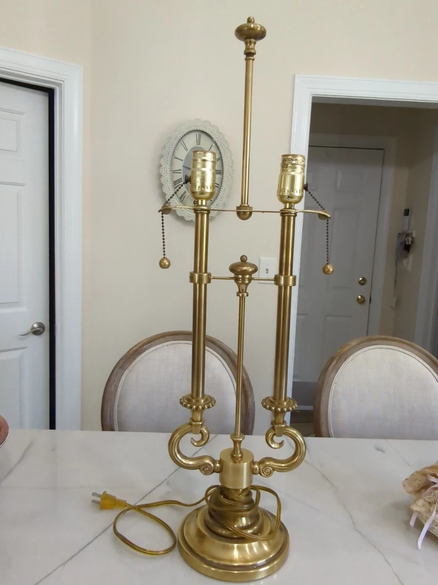 Stiffel antique brass table cheap lamps
